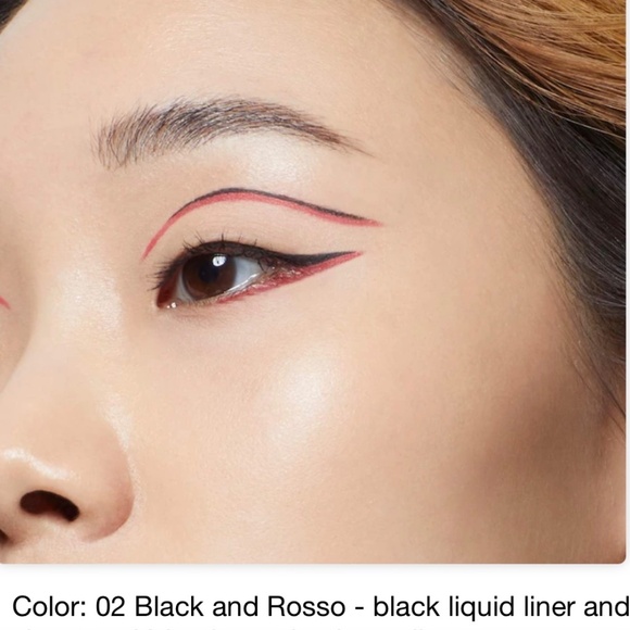 Valentino Twin Liner Gel & Liquid Eyeliner #2 Black & Russo NIB QUICK SHIP - Picture 11 of 11